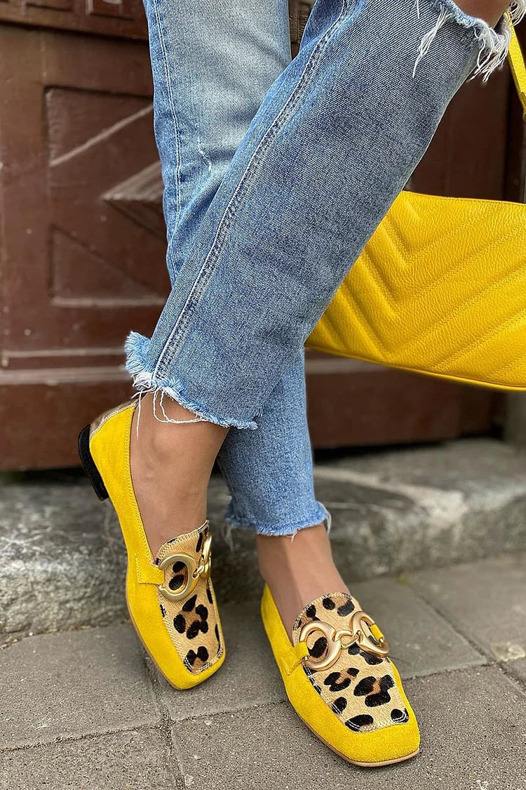STELLE - Loafer with animal print