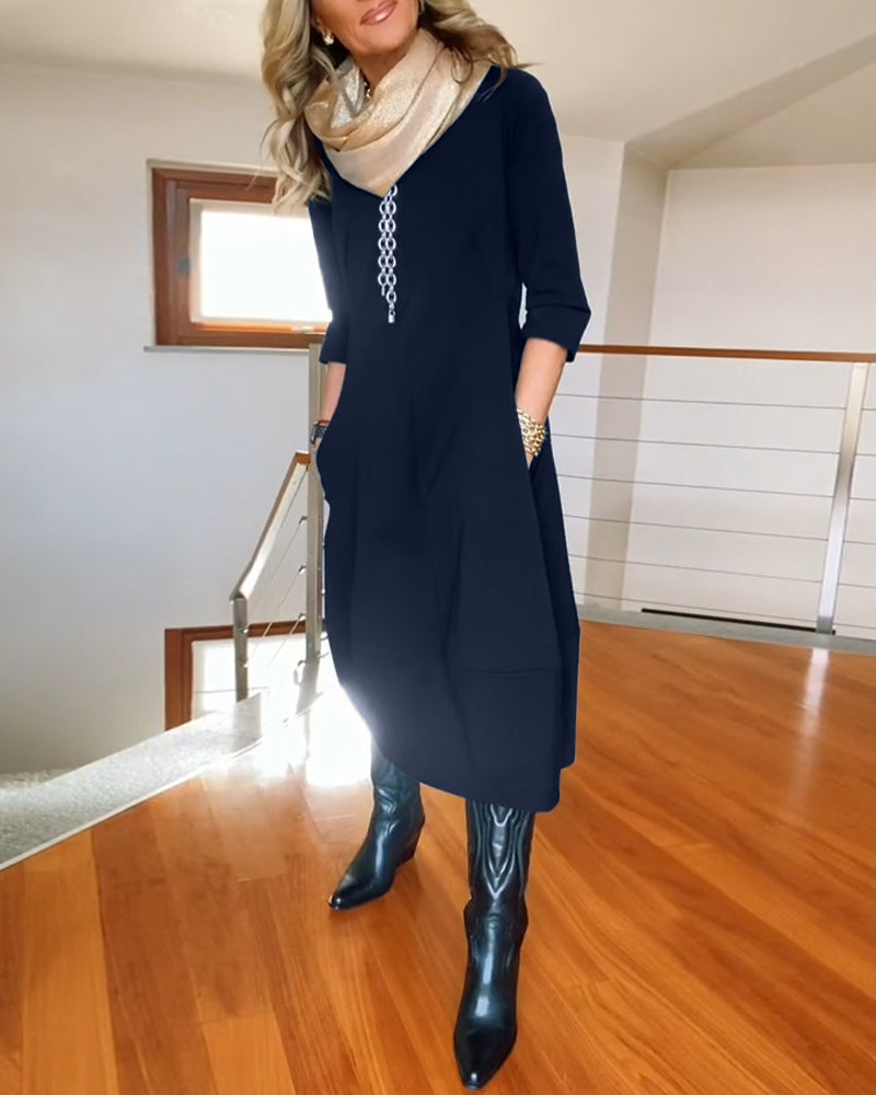 Emily - Elegant and Comfortable Dress