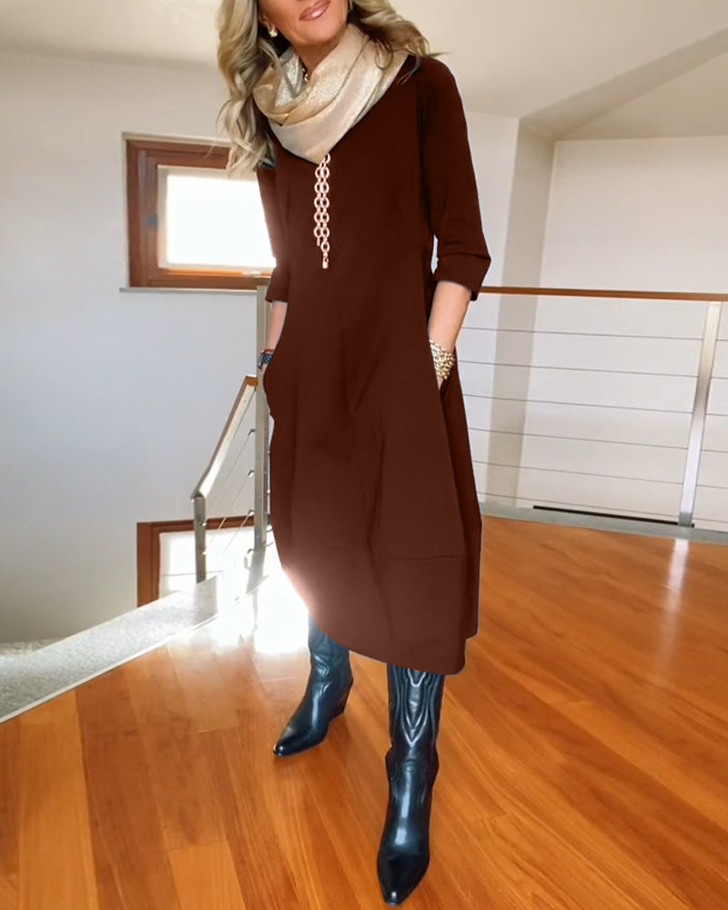 Emily - Elegant and Comfortable Dress