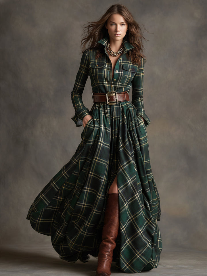 Harriet - Belted Shirt Dress