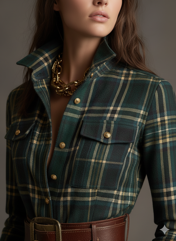 Harriet - Belted Shirt Dress