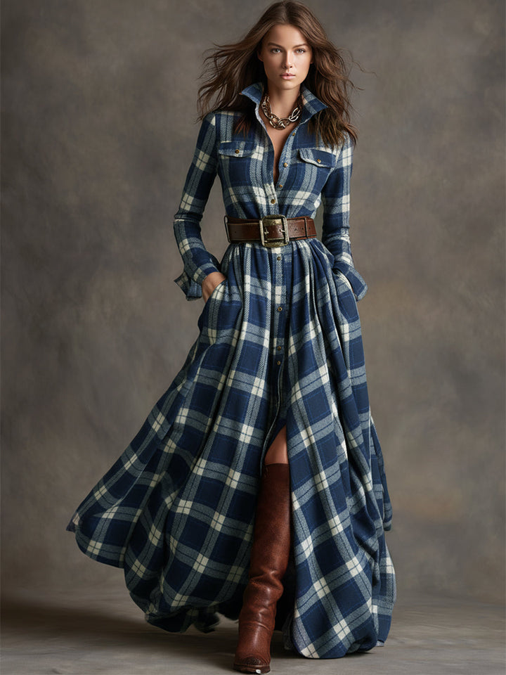 Harriet - Belted Shirt Dress