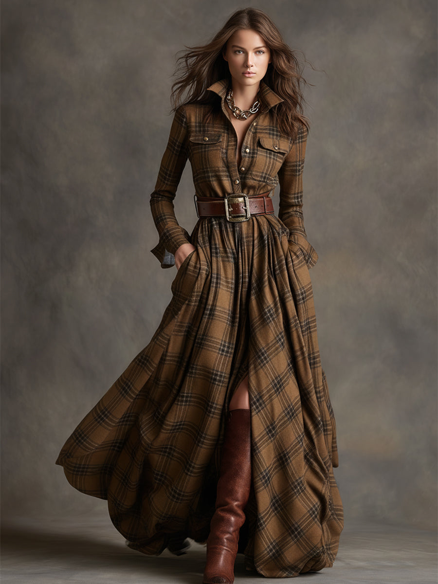 Harriet - Belted Shirt Dress