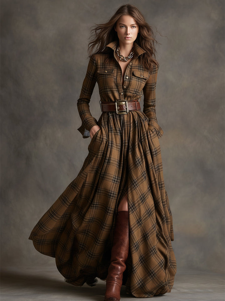 Harriet - Belted Shirt Dress