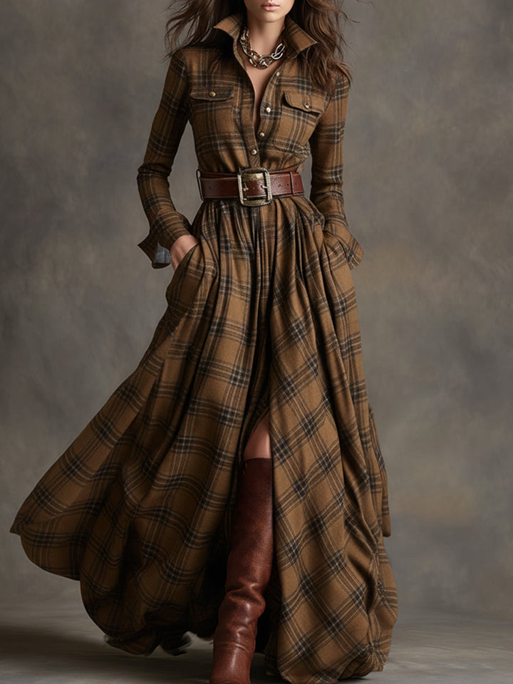 Harriet - Belted Shirt Dress