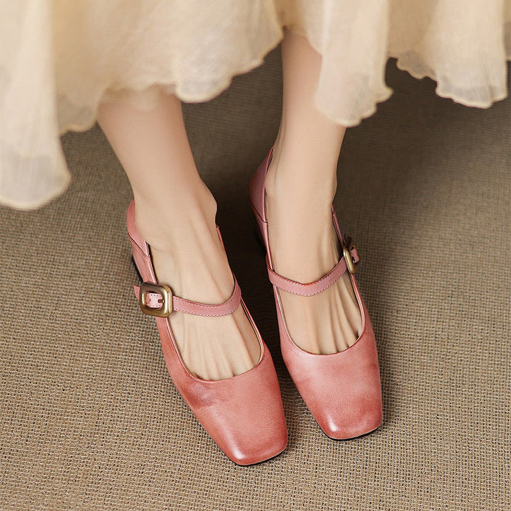 Roselyn Block Heels