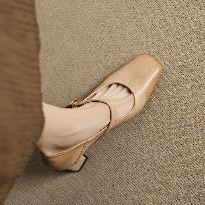 Roselyn Block Heels