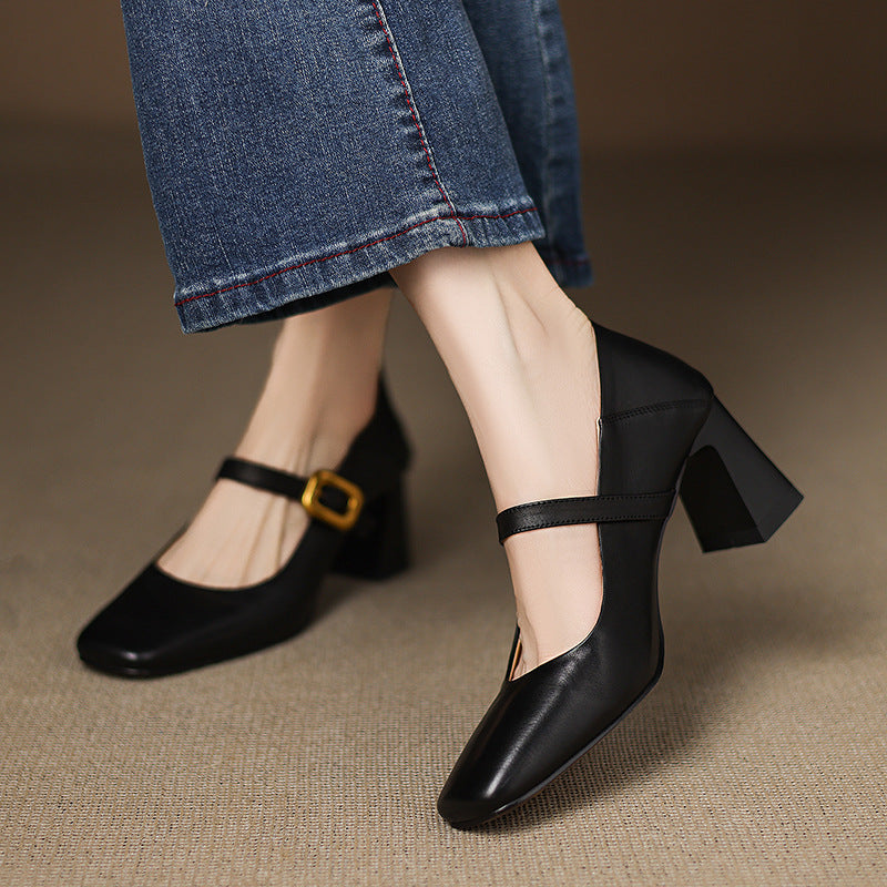 Roselyn Block Heels