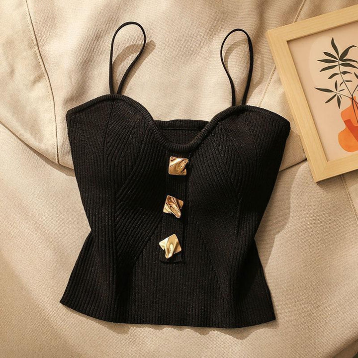 Downtown KNIT CROP TOP