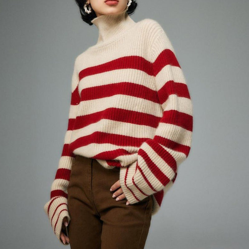 Aurora Merino Wool Oversized Sweater