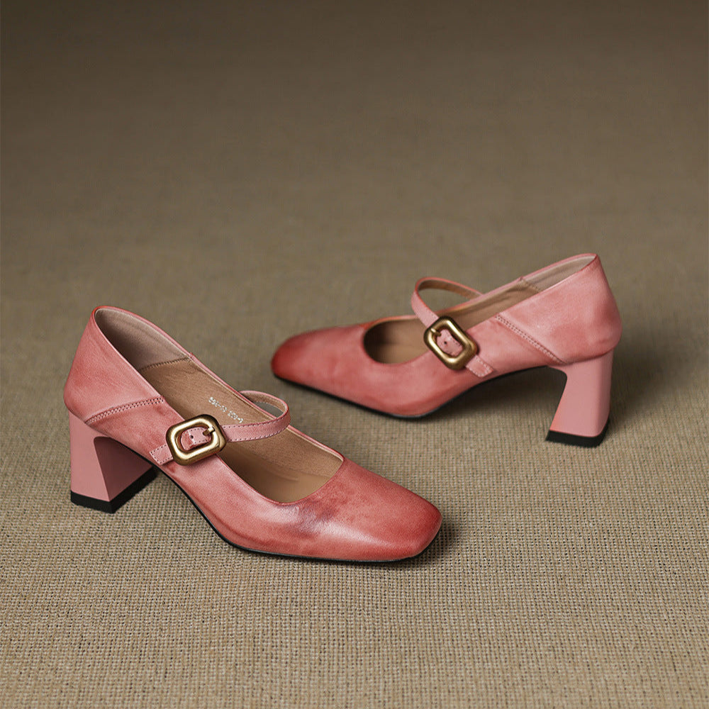 Roselyn Block Heels