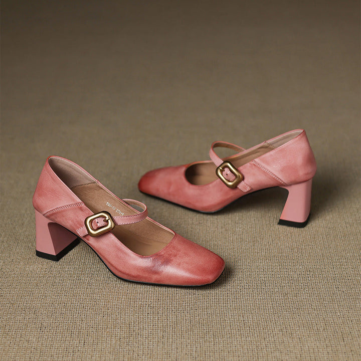 Roselyn Block Heels