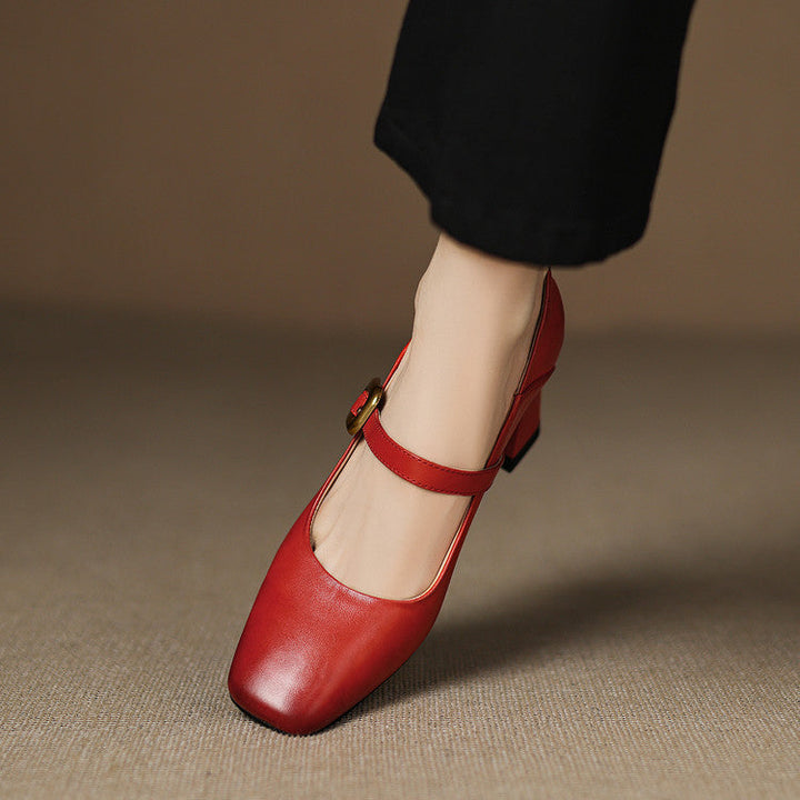Roselyn Block Heels