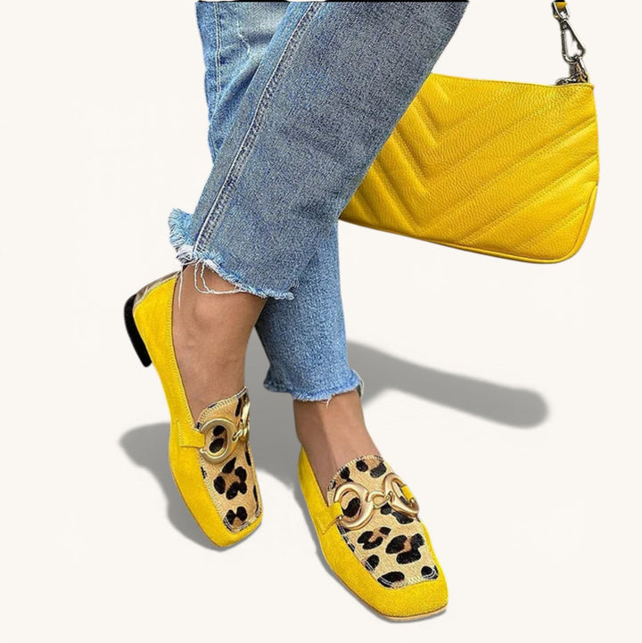 STELLE - Loafer with animal print