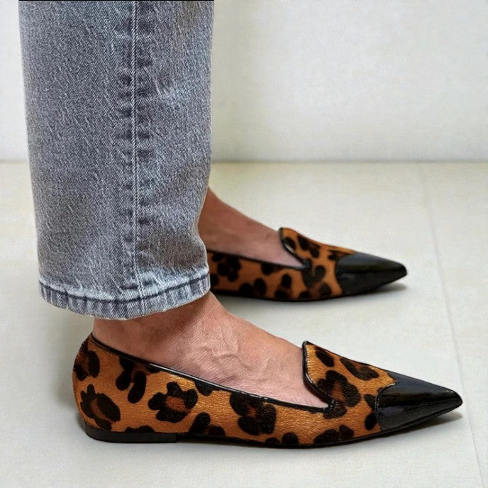 Millie - REFINED ANIMAL PRINT BALLET FLATS