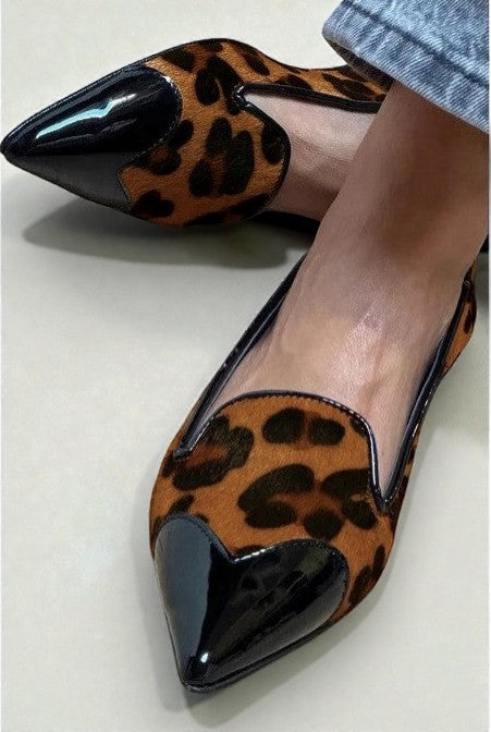 Millie - REFINED ANIMAL PRINT BALLET FLATS