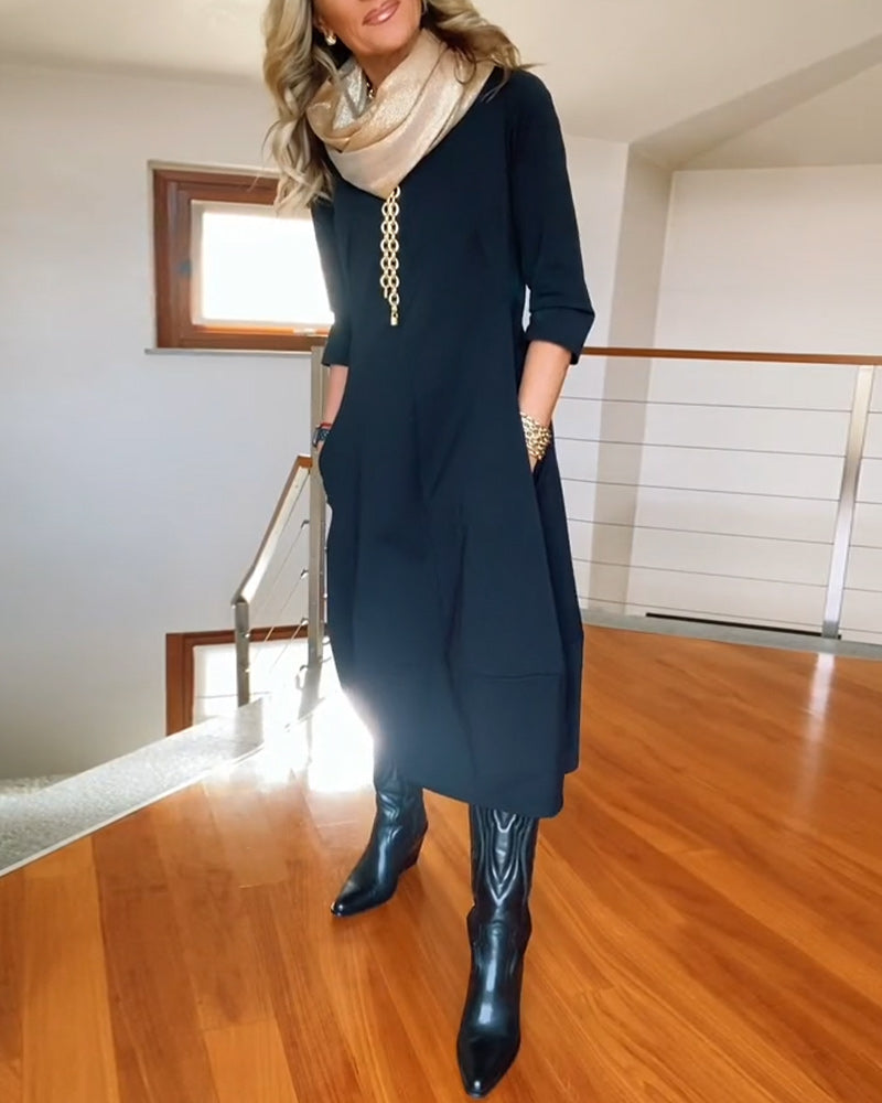 Emily - Elegant and Comfortable Dress
