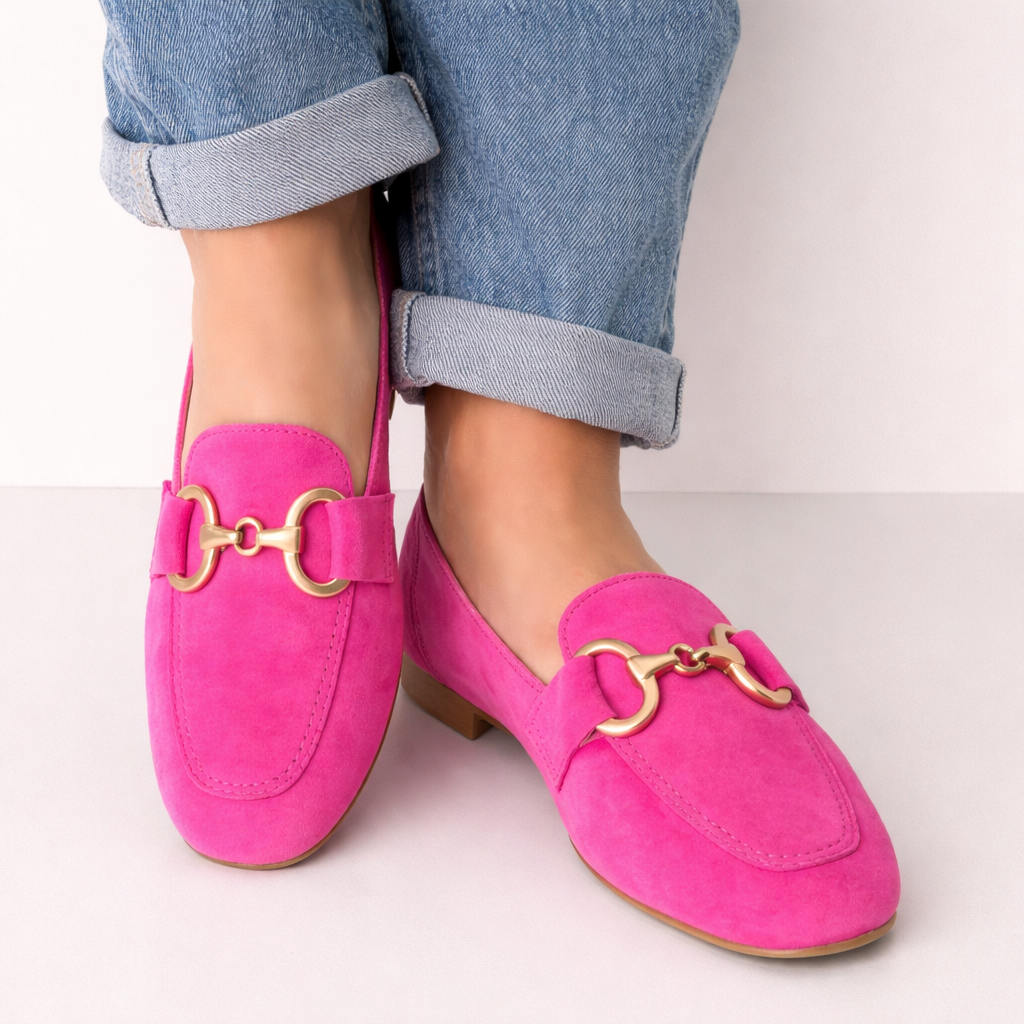 MAE - CHIC PINK LOAFERS