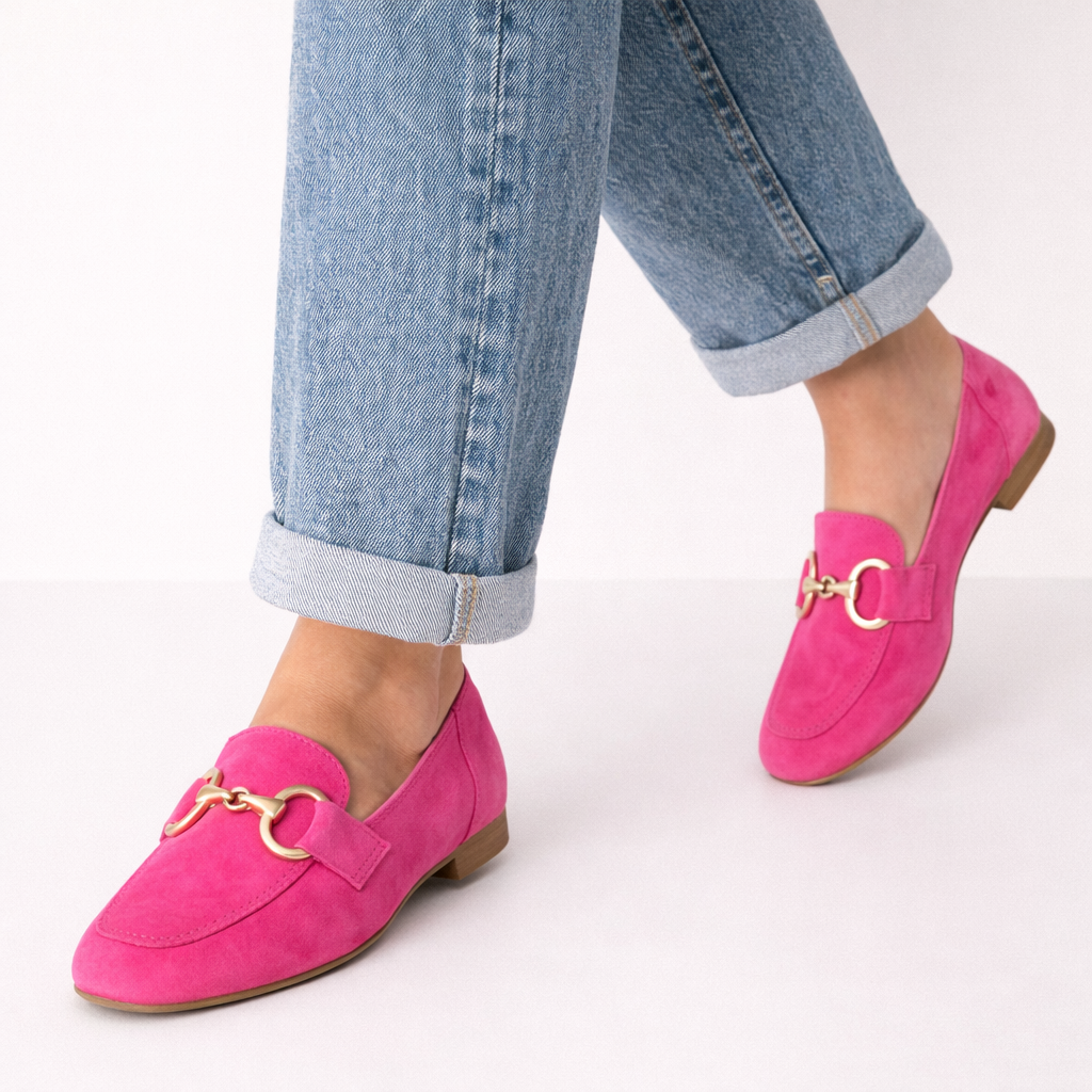 MAE - CHIC PINK LOAFERS